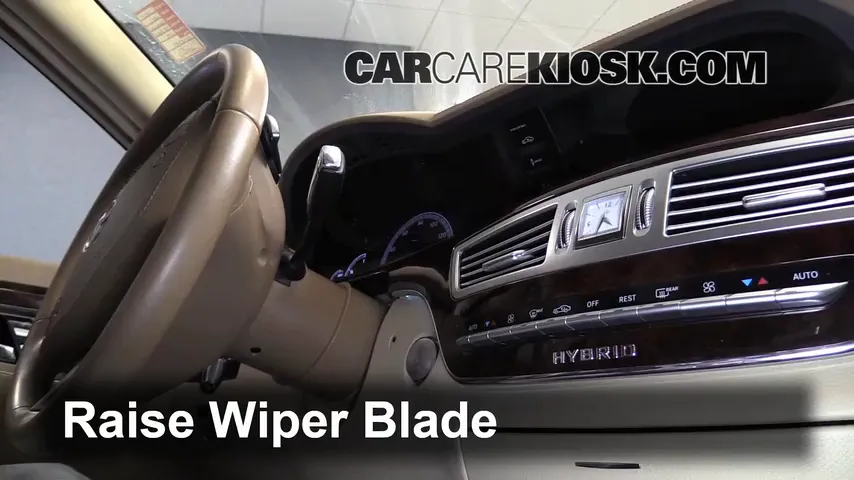 2010 Mercedes-Benz S400 Hybrid 3.5L V6 Windshield Wiper Blade (Front)